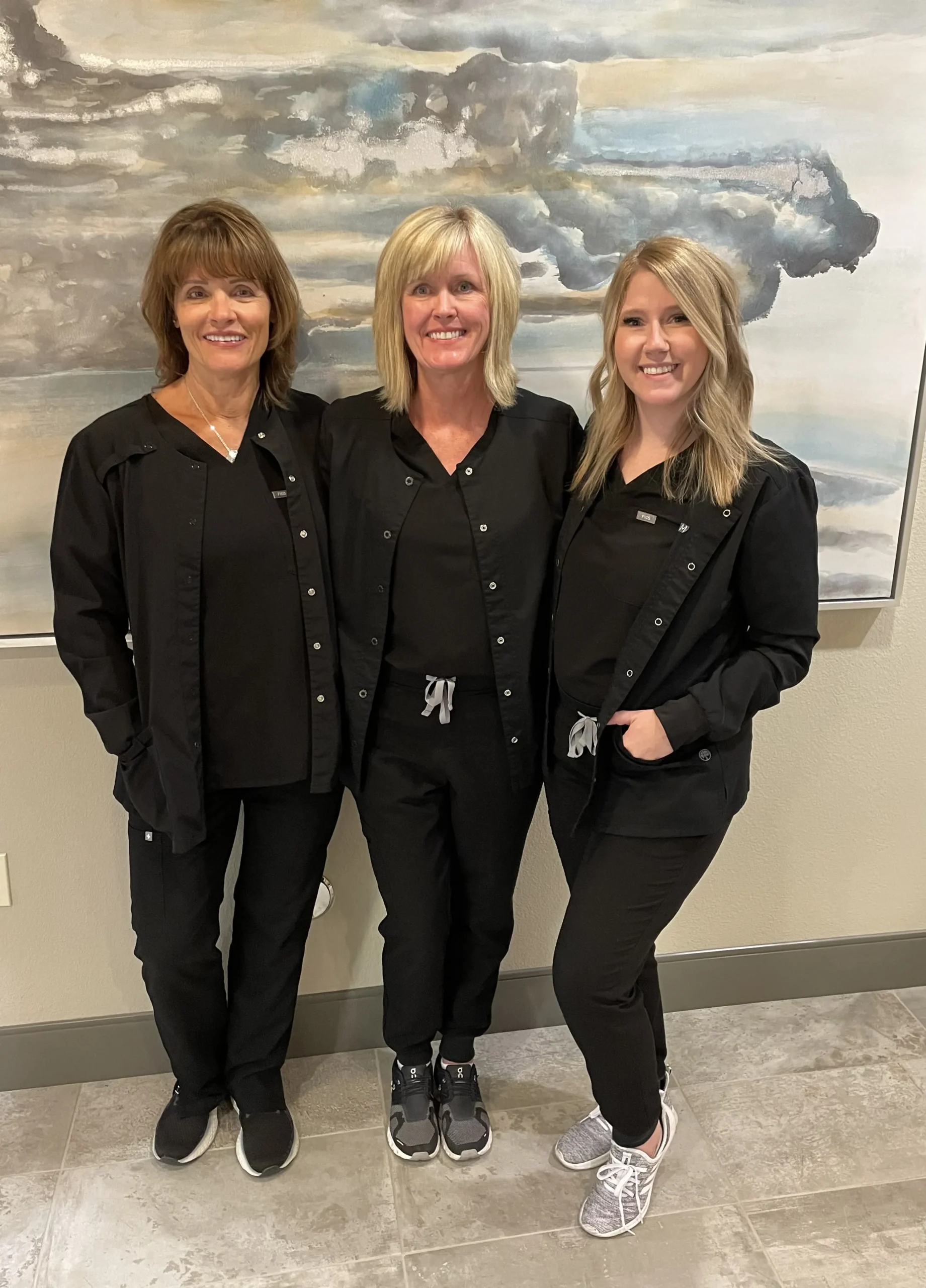 Quail Ridge Dental back office staff photo